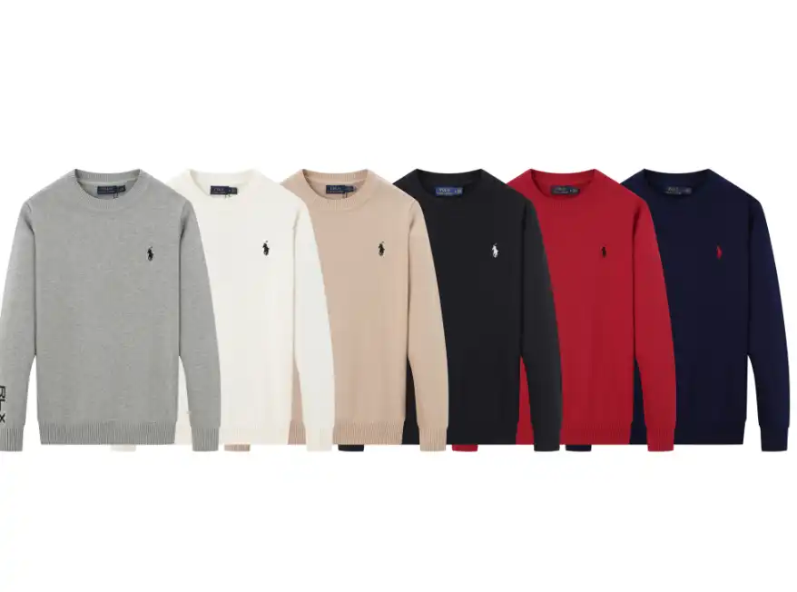 Ralph Lauren Classic Fit Crewneck Sweater [6 styles]